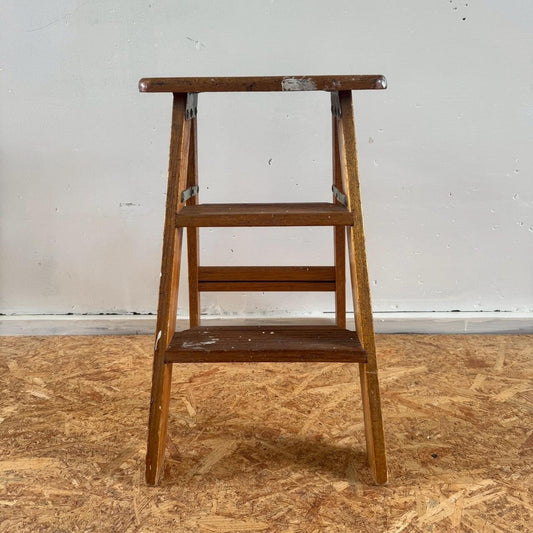 #2236【1985年代】ビンテージ ステップラダー / 脚立 ディスプレイ什器 アメリカ