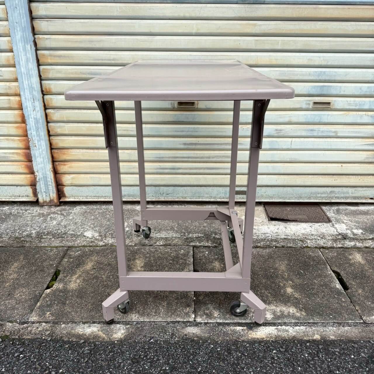【1960-70年代】ビンテージ タイプライターデスク アメリカン雑貨 店舗什器 ガレージ ワークデスク #2462