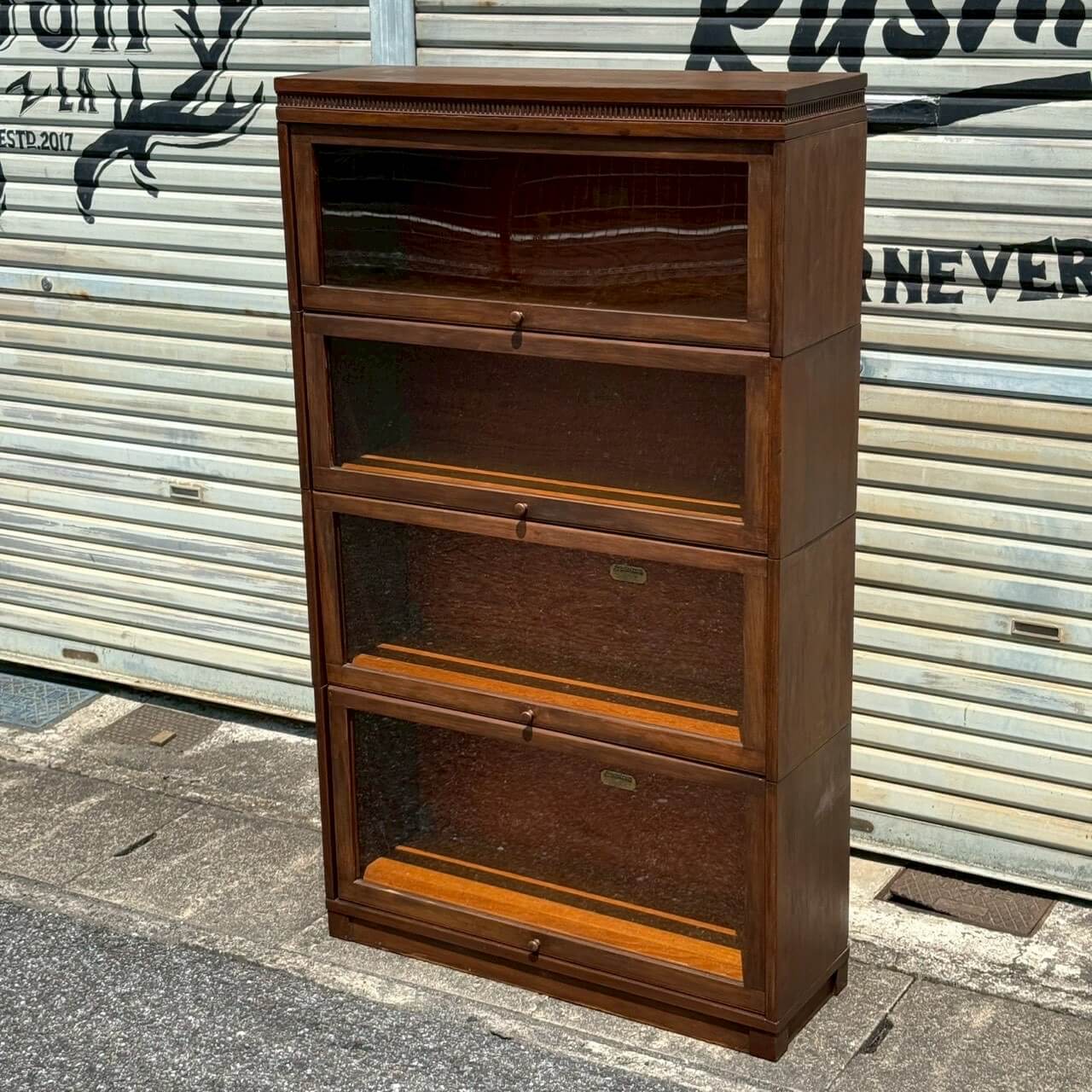 【1920〜1930年代】ビンテージ スタッキング ブックシェルフ アンティーク 家具 店舗什器 ブックケース ランドストローム #2592