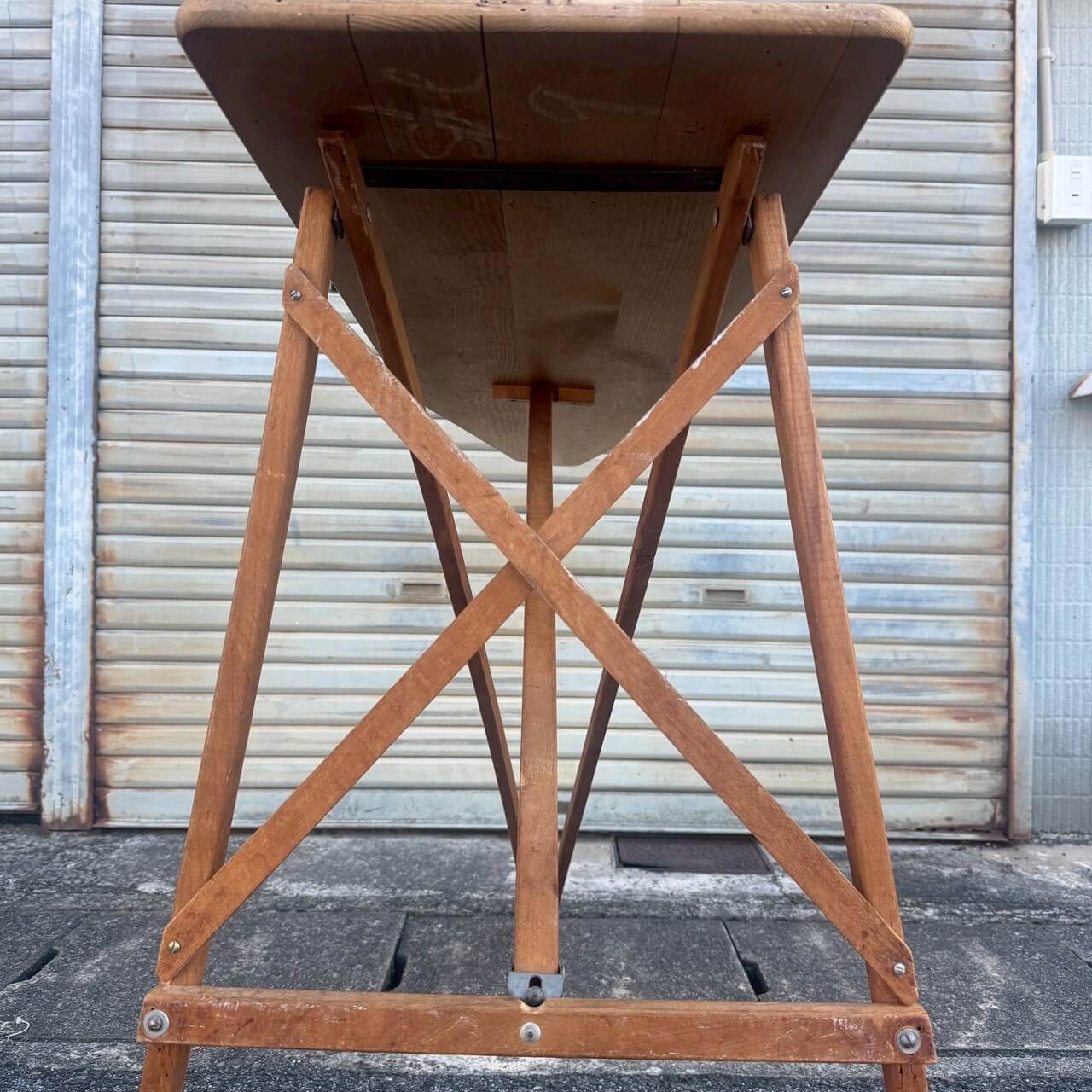 #2210【1950-60年代】ビンテージ アイロンボード / ディスプレイテーブル アメリカ