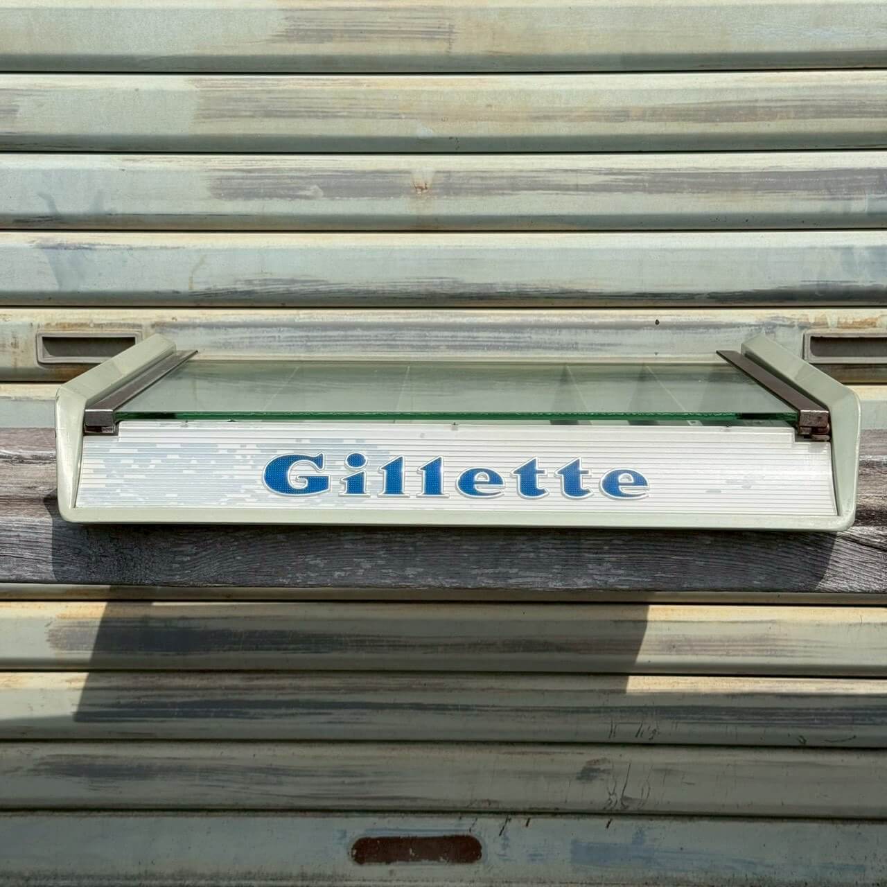 【1950年代】ビンテージ Gillette ジレット ディスプレイトレー アメリカン雑貨 小物入れ #2384