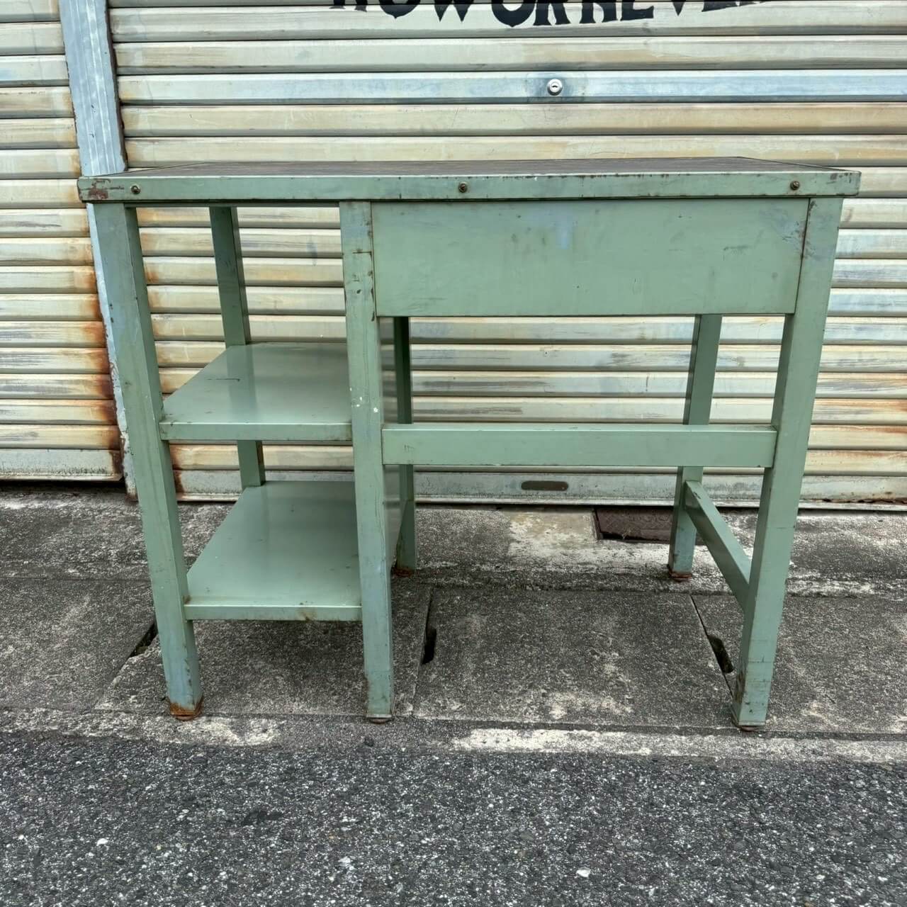 1950〜60年代】ビンテージ ワークテーブル アメリカン雑貨 店舗什器