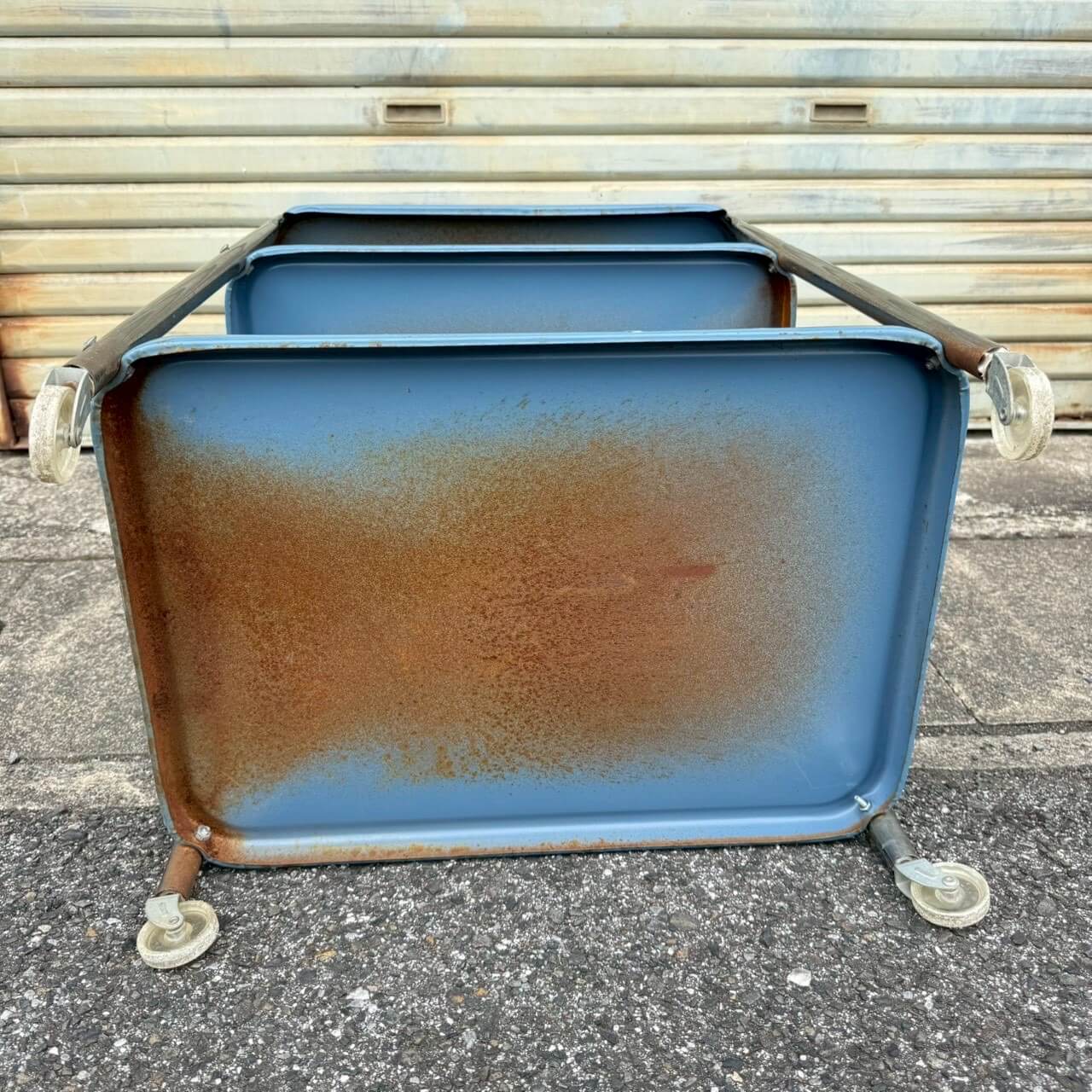 【1960-70年代】ビンテージ キッチンワゴン アメリカン雑貨 3段カート 什器 #2421