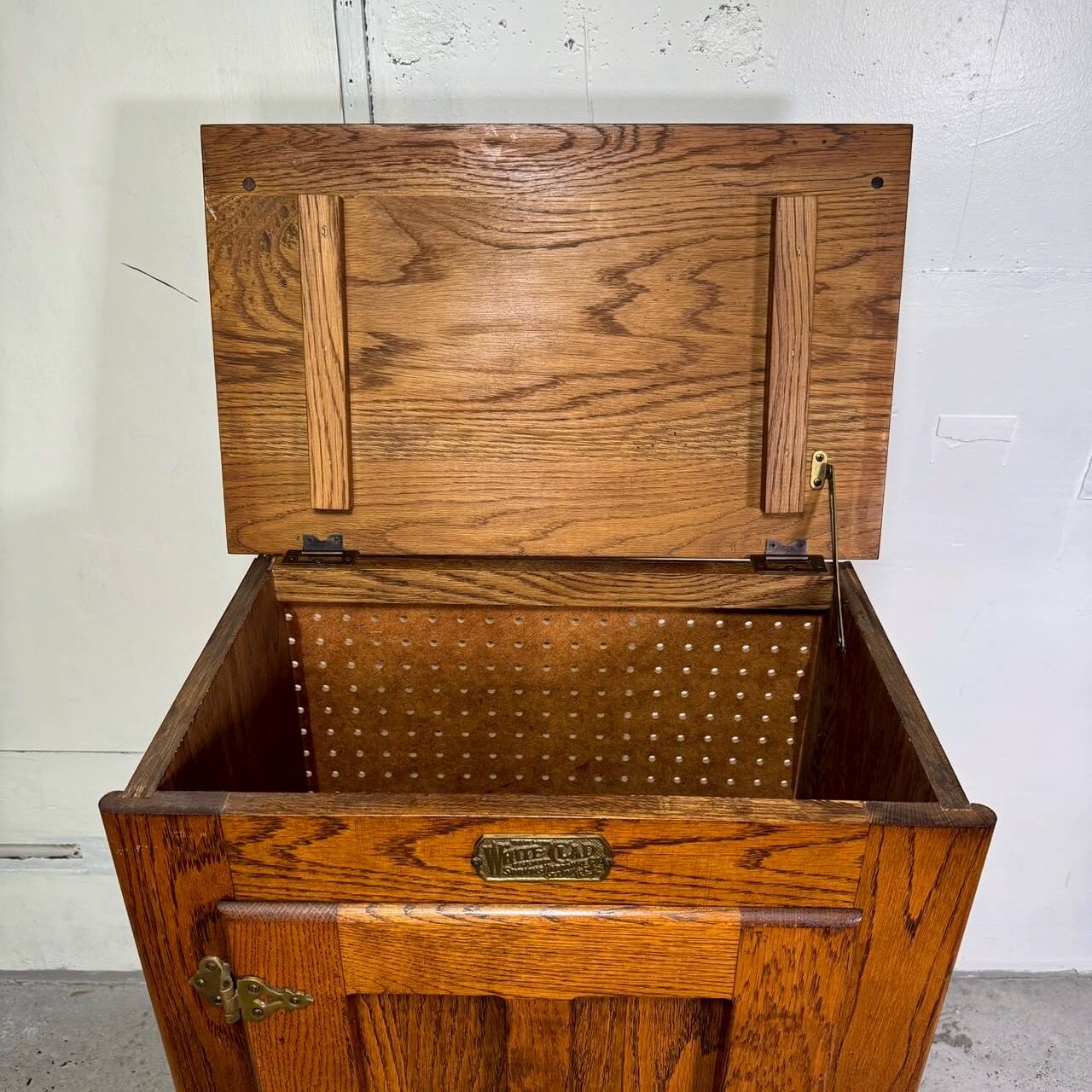 【1970-80年】ビンテージ Simmons Hardware サイドテーブル ナイトスタンド アメリカ #2317