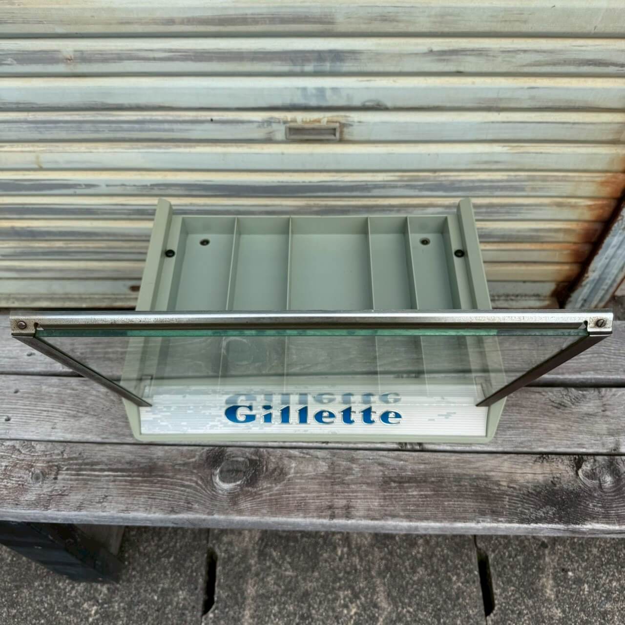 【1950年代】ビンテージ Gillette ジレット ディスプレイトレー アメリカン雑貨 小物入れ #2384
