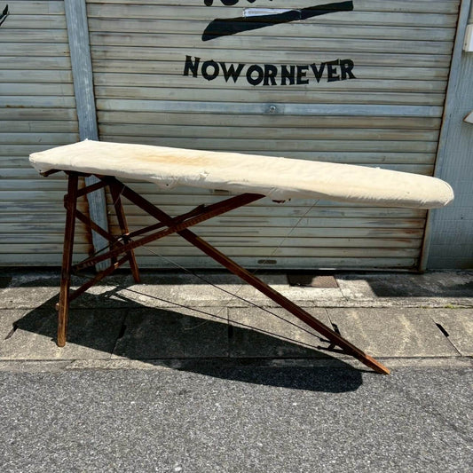 【1950-60年代】ビンテージ アイロンボード ディスプレイテーブル アメリカン雑貨 店舗什器 #2417