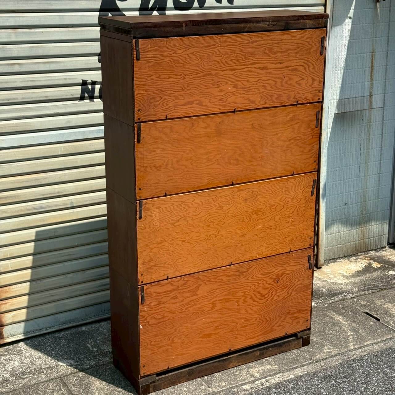 【1920〜1930年代】ビンテージ スタッキング ブックシェルフ アンティーク 家具 店舗什器 ブックケース ランドストローム #2592