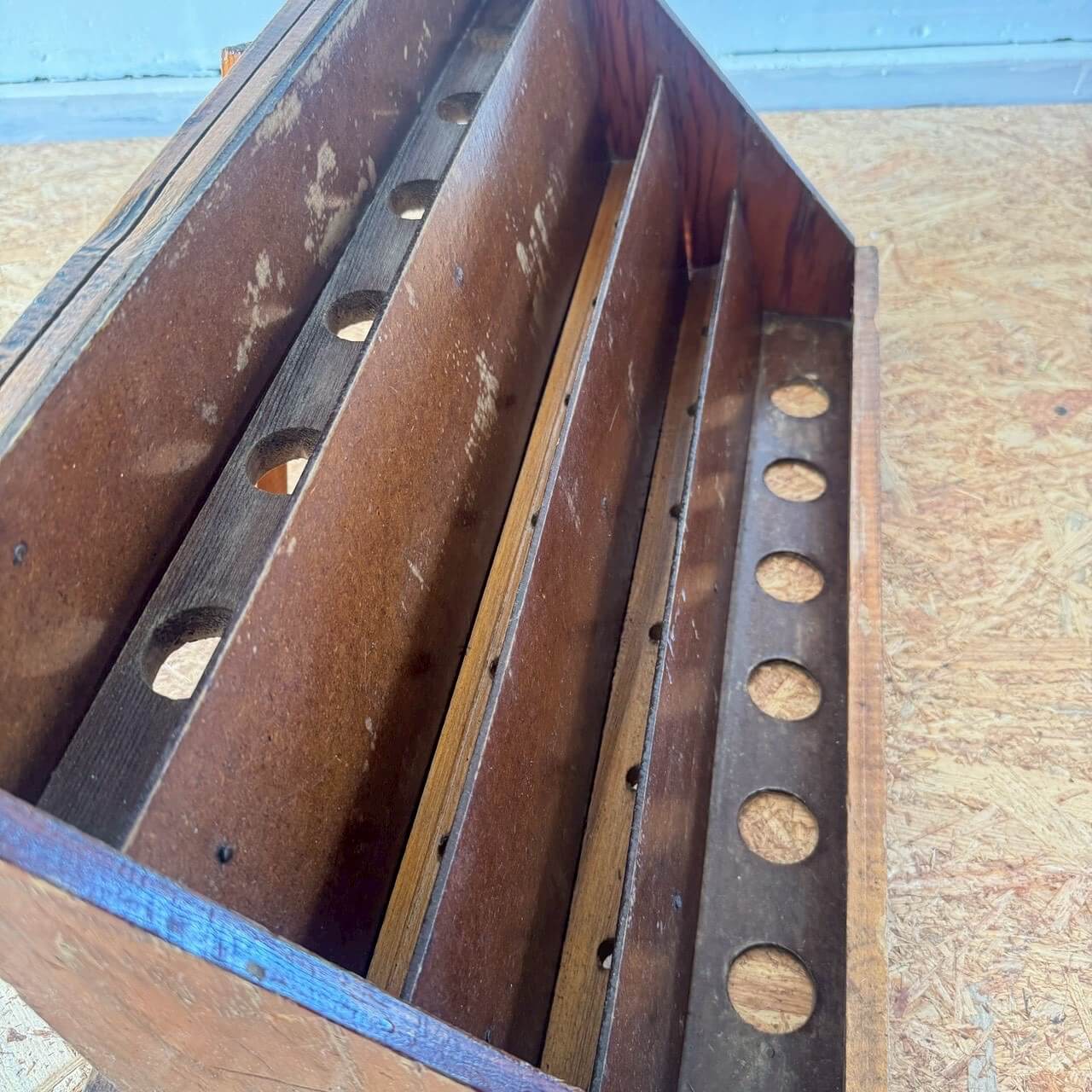 【1960-70年代】ビンテージ ウッドラック アメリカン雑貨 店舗什器 ディスプレイ #2386