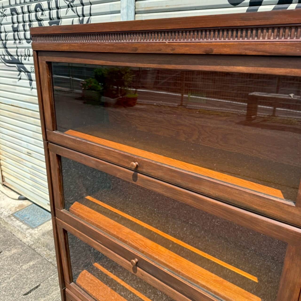 【1920〜1930年代】ビンテージ スタッキング ブックシェルフ アンティーク 家具 店舗什器 ブックケース ランドストローム #2592