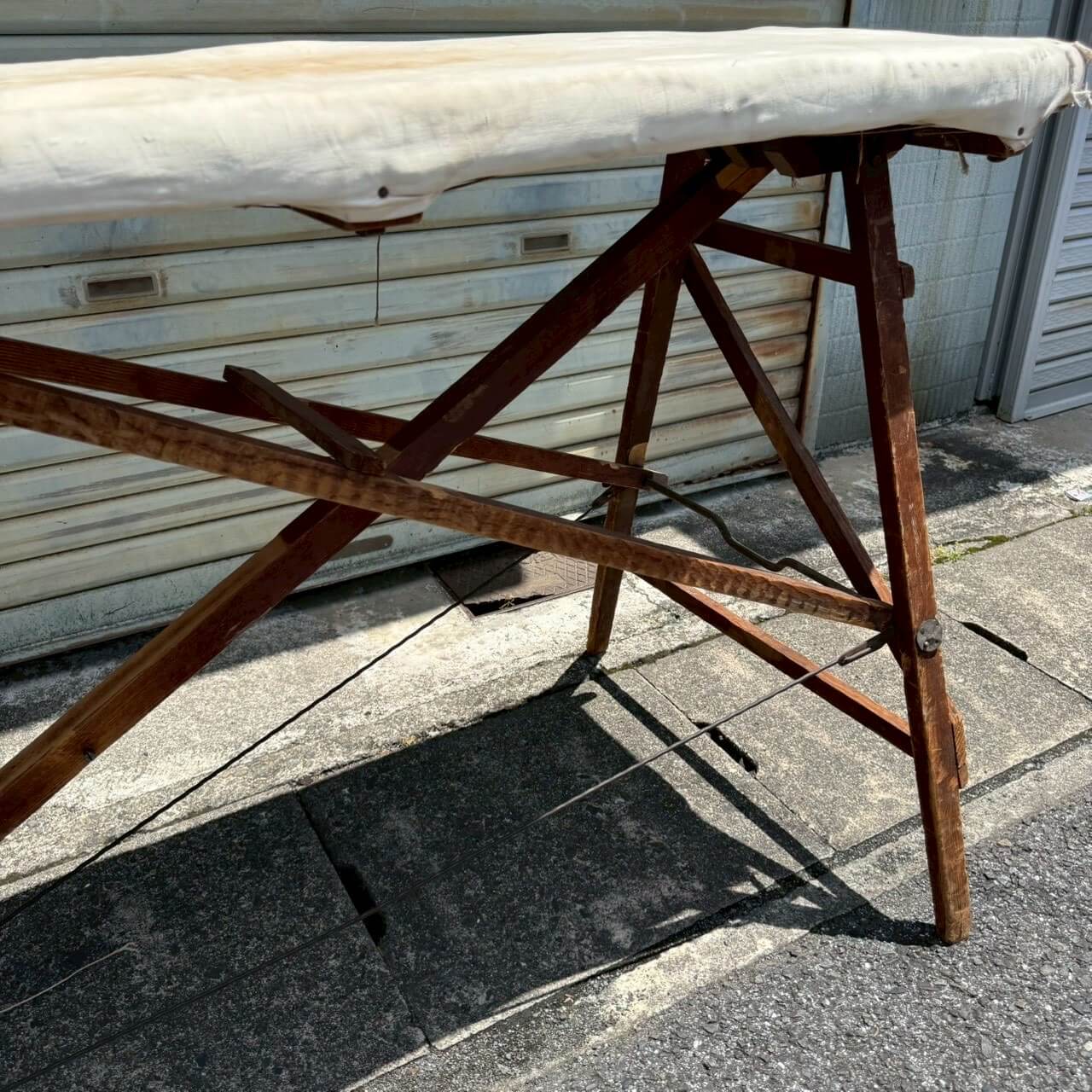【1950-60年代】ビンテージ アイロンボード ディスプレイテーブル アメリカン雑貨 店舗什器 #2417