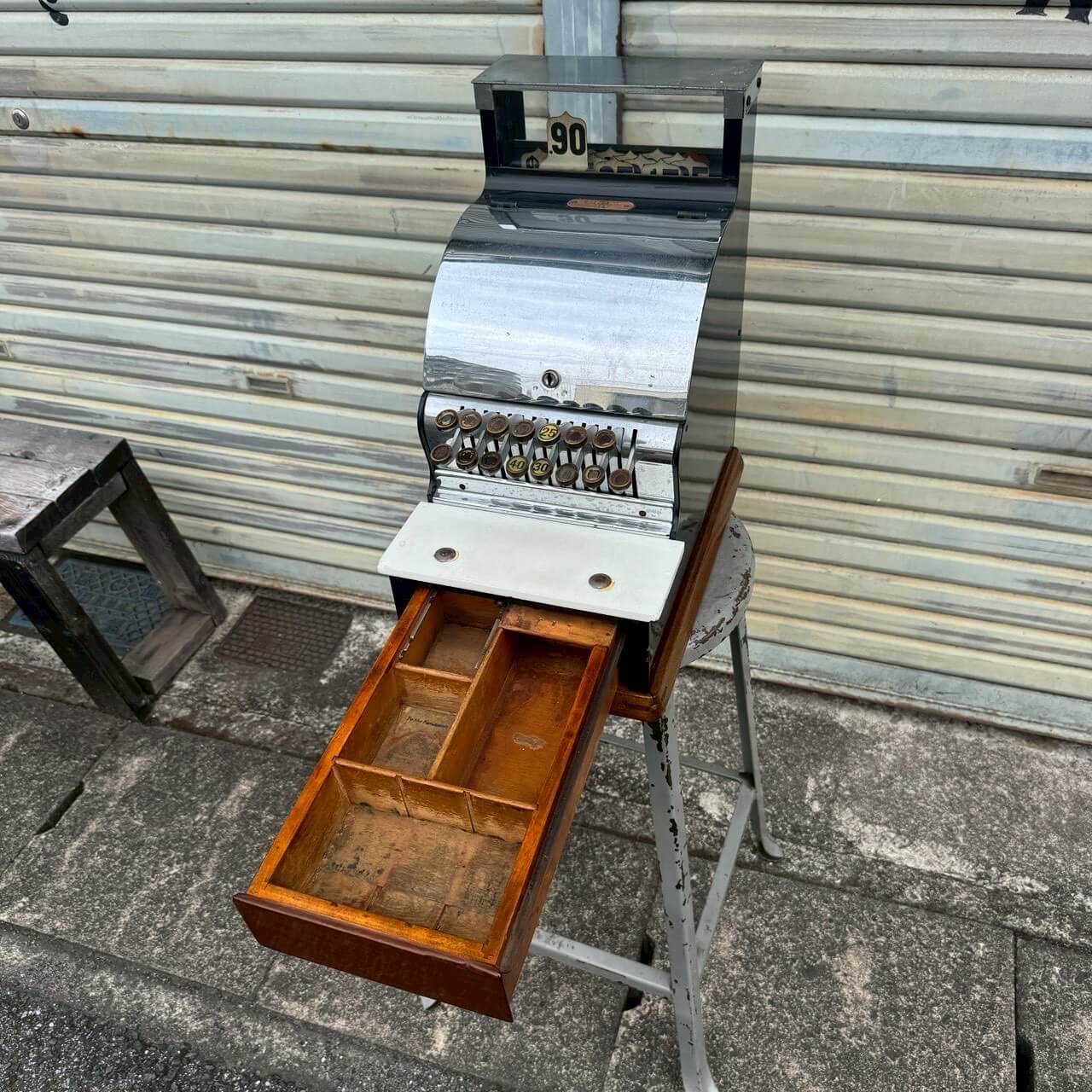 1930-40年代】ビンテージ レジスター アメリカン雑貨 店舗什器 工業系