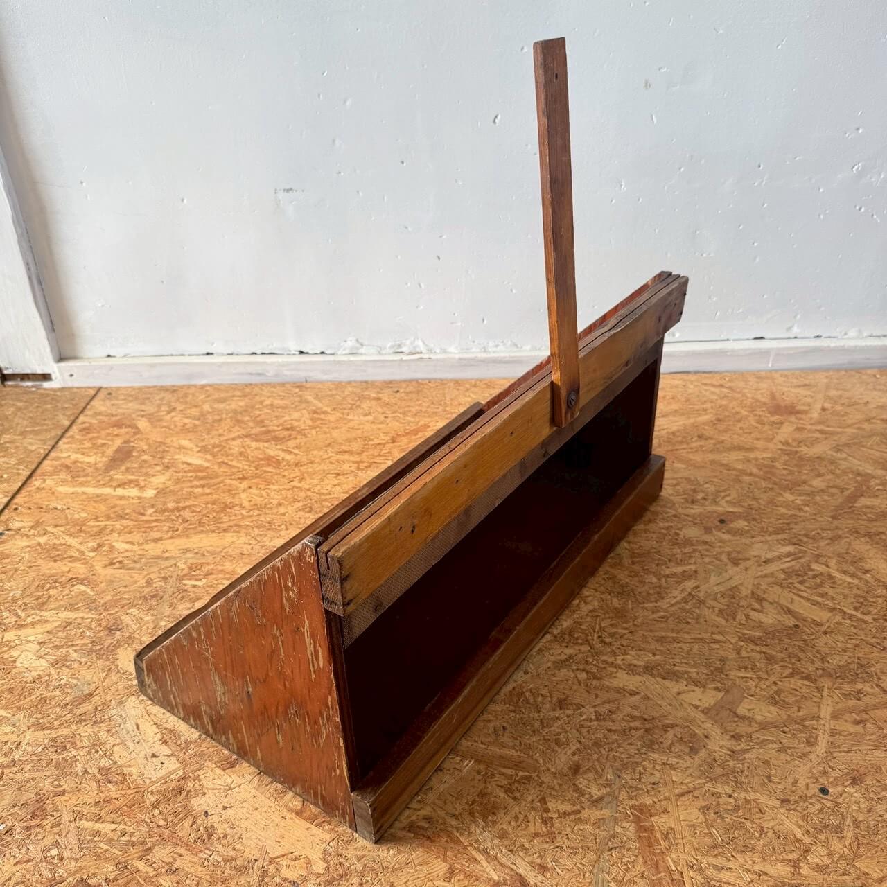 【1960-70年代】ビンテージ ウッドラック アメリカン雑貨 店舗什器 ディスプレイ #2386