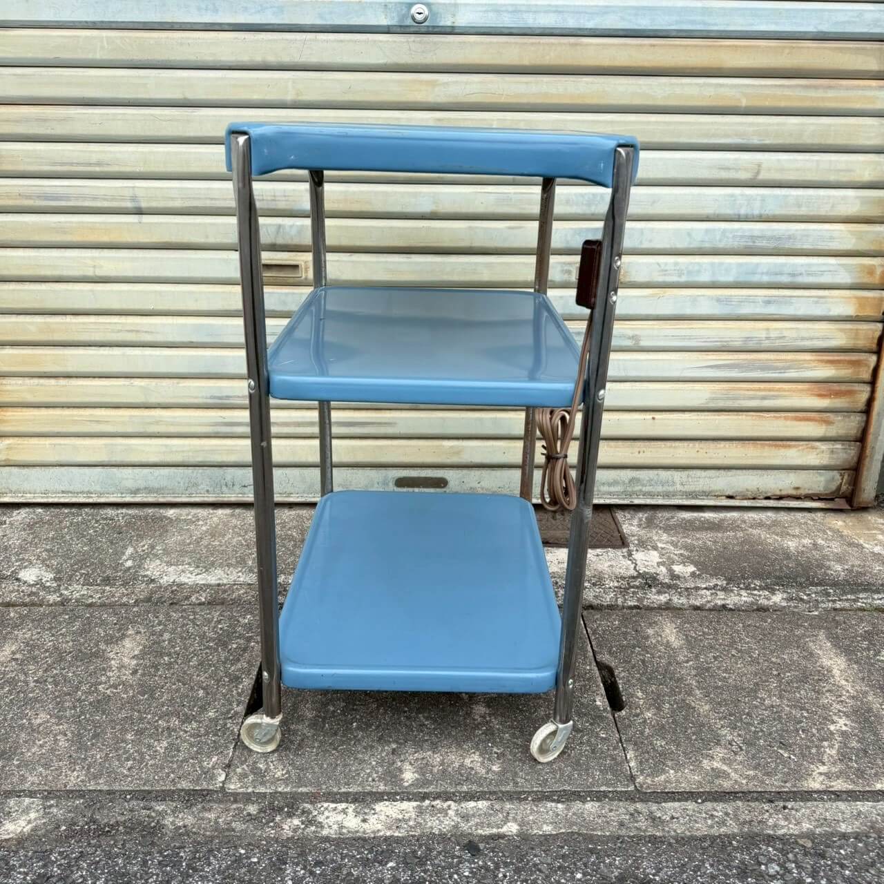 【1960-70年代】ビンテージ キッチンワゴン アメリカン雑貨 3段カート 什器 #2421