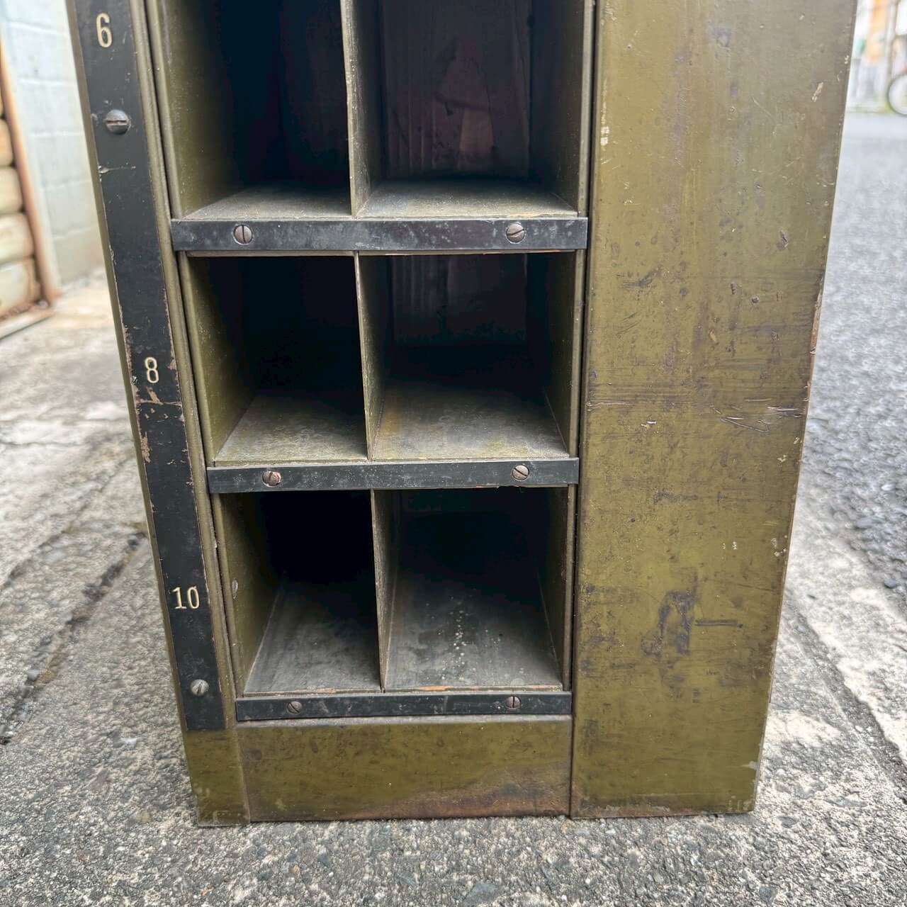 【1950〜60年代】ビンテージ キャビネット アメリカン雑貨 店舗什器 書類棚 メタル #2457