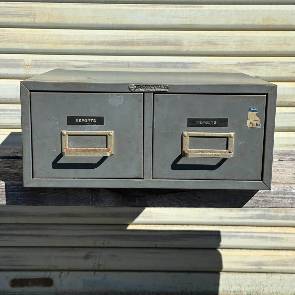【1950-60年代】ビンテージ ガレージ アメリカン雑貨 店舗什器 STEELMASTER ファイルキャビネット #2684