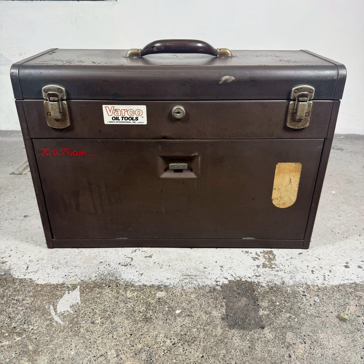 #2305【1970年代】ビンテージ ツールボックス KENNEDY 工具箱 アメリカ
