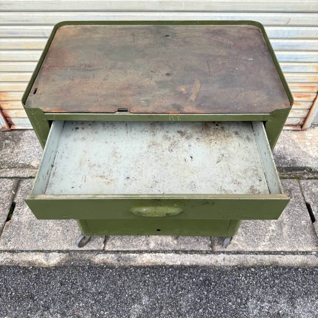 1940-50年代】ビンテージ ガレージ アメリカン雑貨 店舗什器 PRESSTEEL