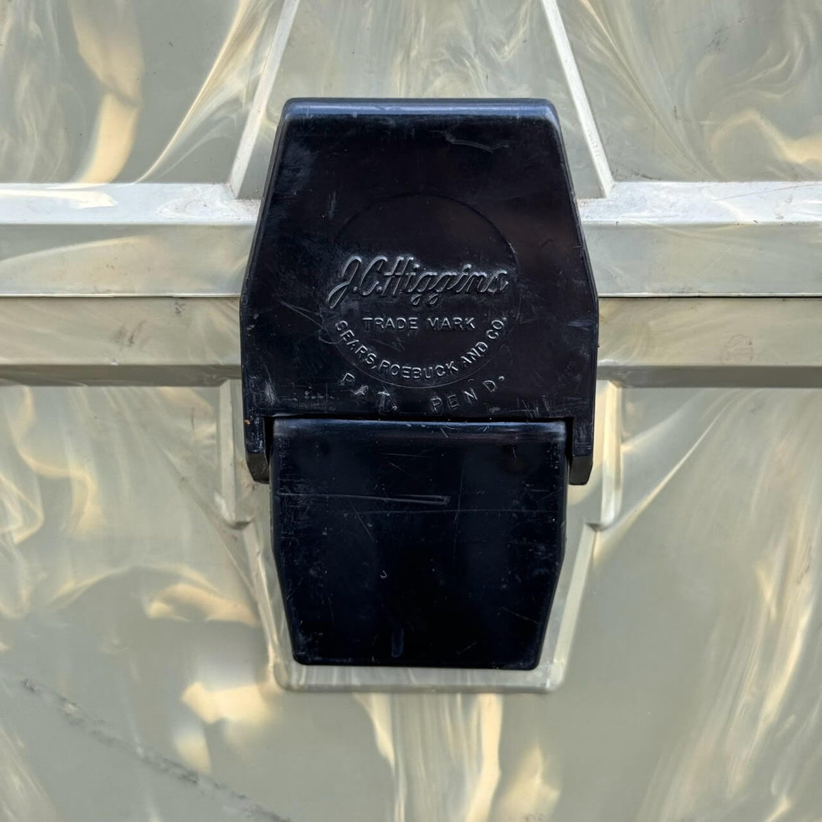 【1950年代】ビンテージ ガレージ アメリカン雑貨 店舗什器 J.C. HIGGINS タックルボックス SEARS #2691