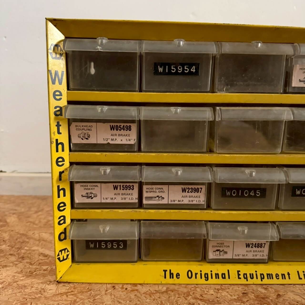 【1960-70年代】ビンテージ パーツキャビネット アメリカン雑貨 店舗什器 ガレージ 小物入れ #2166