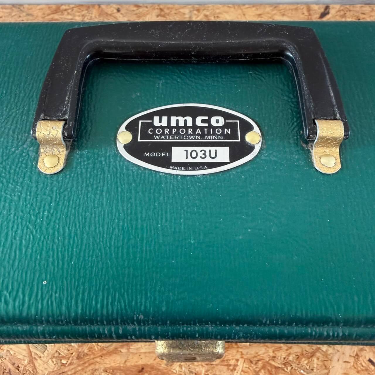 #2243【1960-70年代】ビンテージ ツールボックス UMCO 103U タックルボックス 工具箱 アメリカ