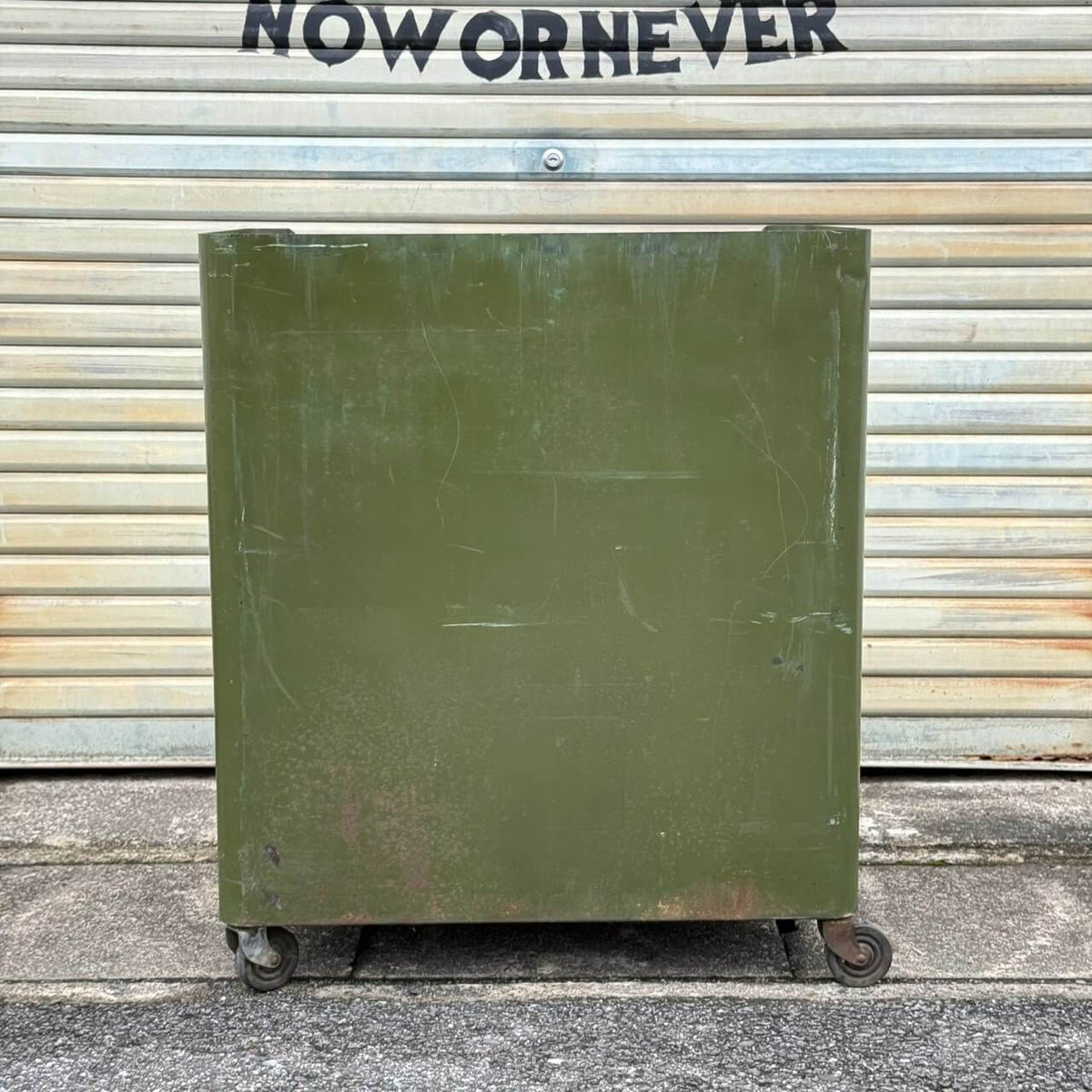 【1940-50年代】ビンテージ ガレージ アメリカン雑貨 店舗什器 PRESSTEEL ツールキャビネット スチール #2744