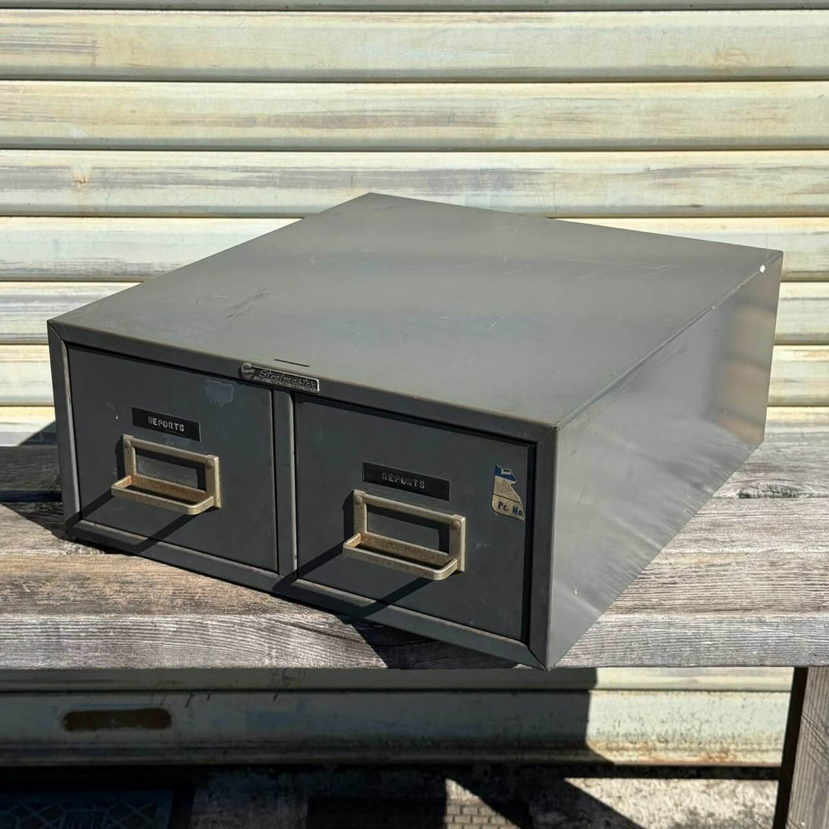 【1950-60年代】ビンテージ ガレージ アメリカン雑貨 店舗什器 STEELMASTER ファイルキャビネット #2684