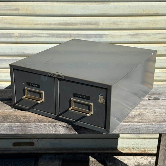 【1950-60年代】ビンテージ ガレージ アメリカン雑貨 店舗什器 STEELMASTER ファイルキャビネット #2684
