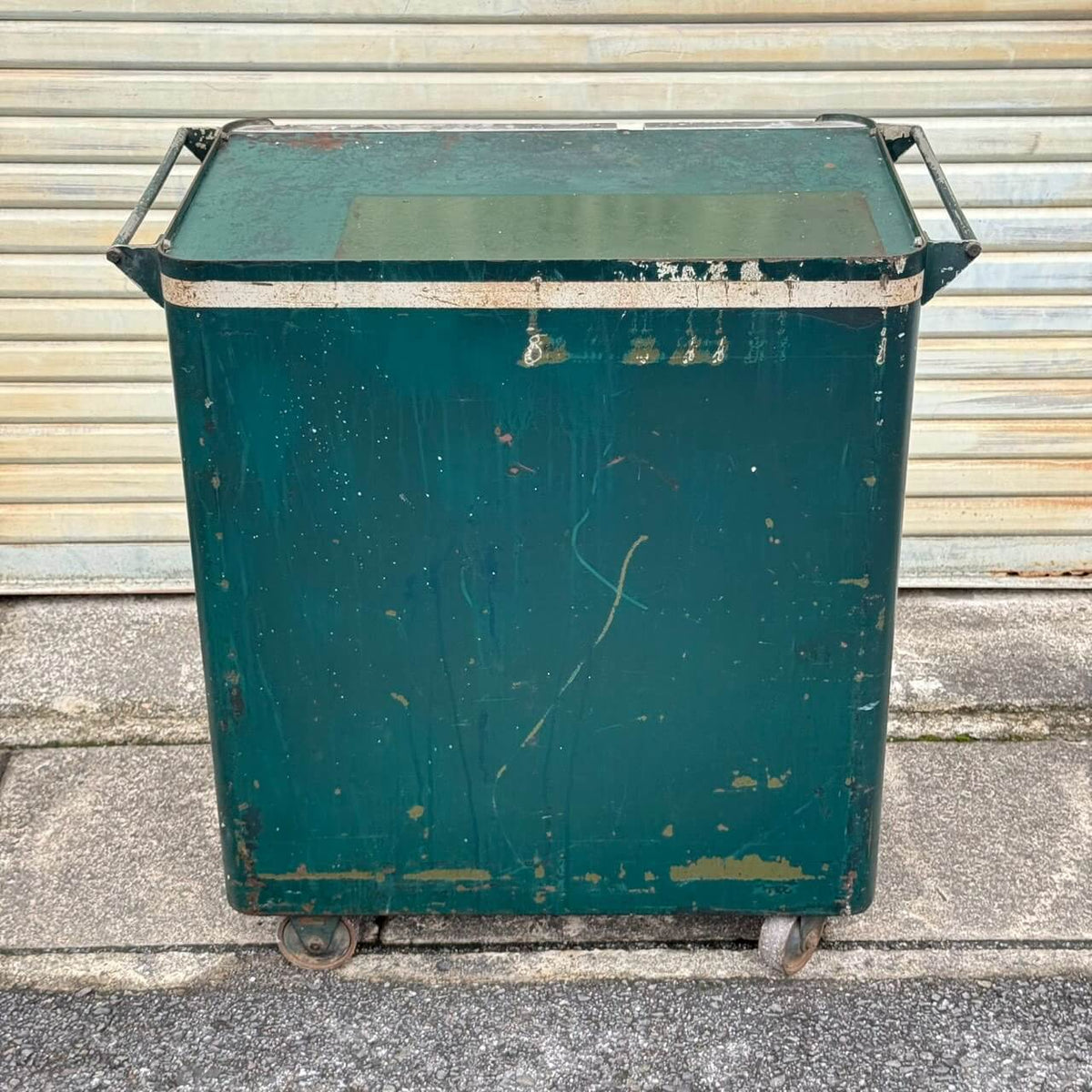 【1940-50年代】ビンテージ ガレージ アメリカン雑貨 店舗什器 PRESSTEEL ツールキャビネット スチール #2745