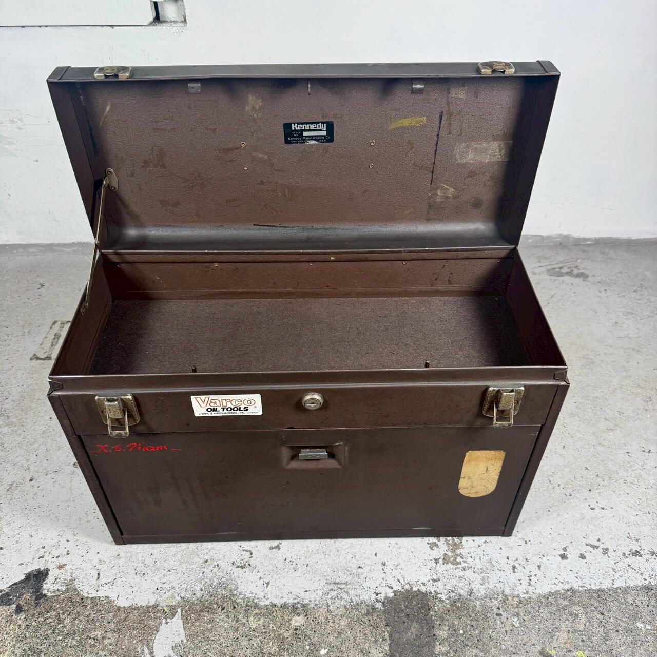 #2305【1970年代】ビンテージ ツールボックス KENNEDY 工具箱 アメリカ