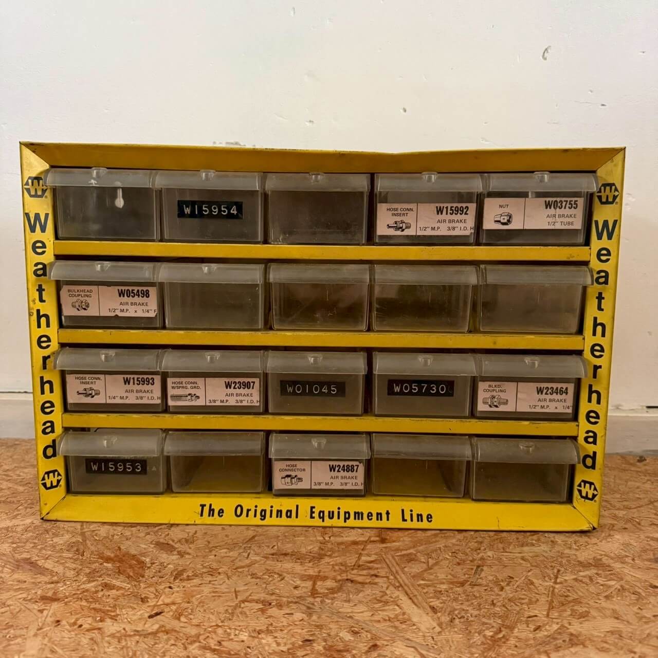 【1960-70年代】ビンテージ パーツキャビネット アメリカン雑貨 店舗什器 ガレージ 小物入れ #2166