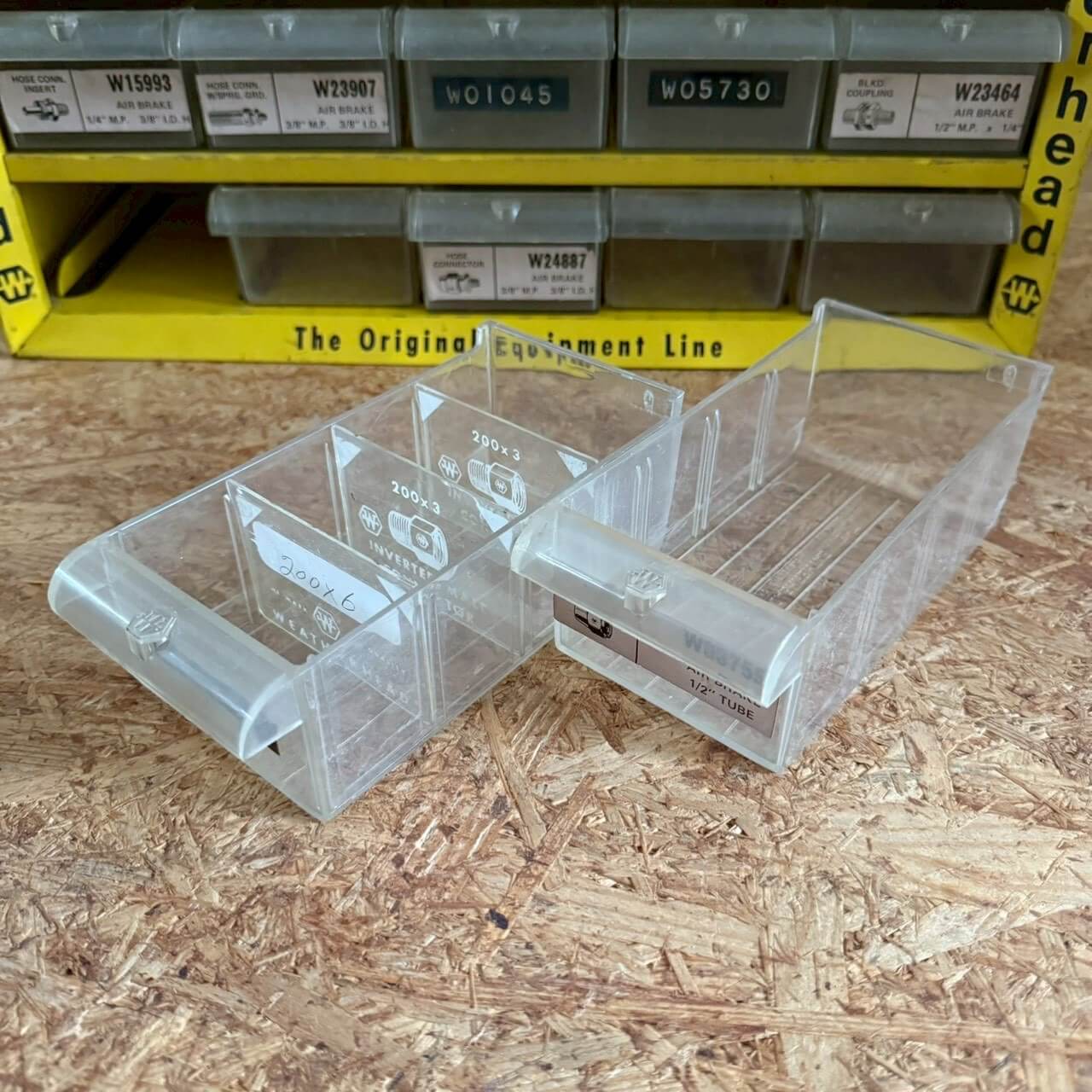 【1960-70年代】ビンテージ パーツキャビネット アメリカン雑貨 店舗什器 ガレージ 小物入れ #2166