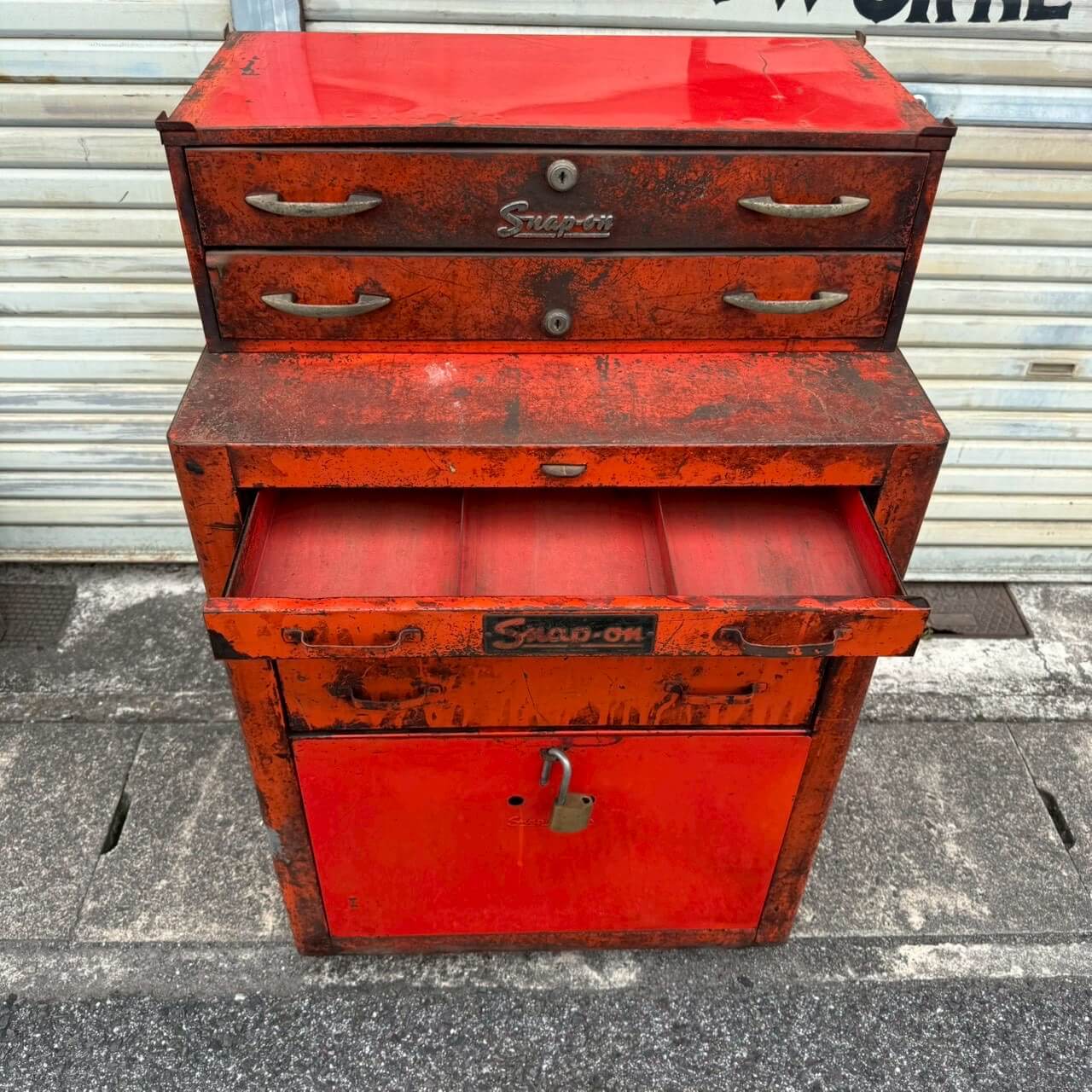 【1960-70年代】ビンテージ ツールキャビネット アメリカン雑貨 店舗什器 ツールチェスト スナップオン #2247