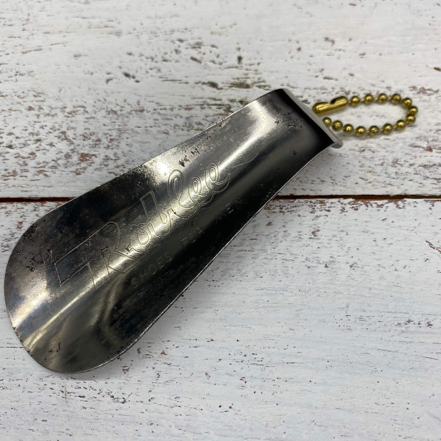 #351【1950-60年代】ビンテージ Roblee（ロブリー） シューホーン / 携帯用 靴べら キーチェーン キーホルダー ベルトループ アクセサリー アメリカ
