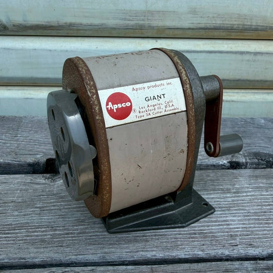 【1950-60年代】ビンテージ 鉛筆削り アメリカン雑貨 ペンシルシャープナー 文房具 #2447