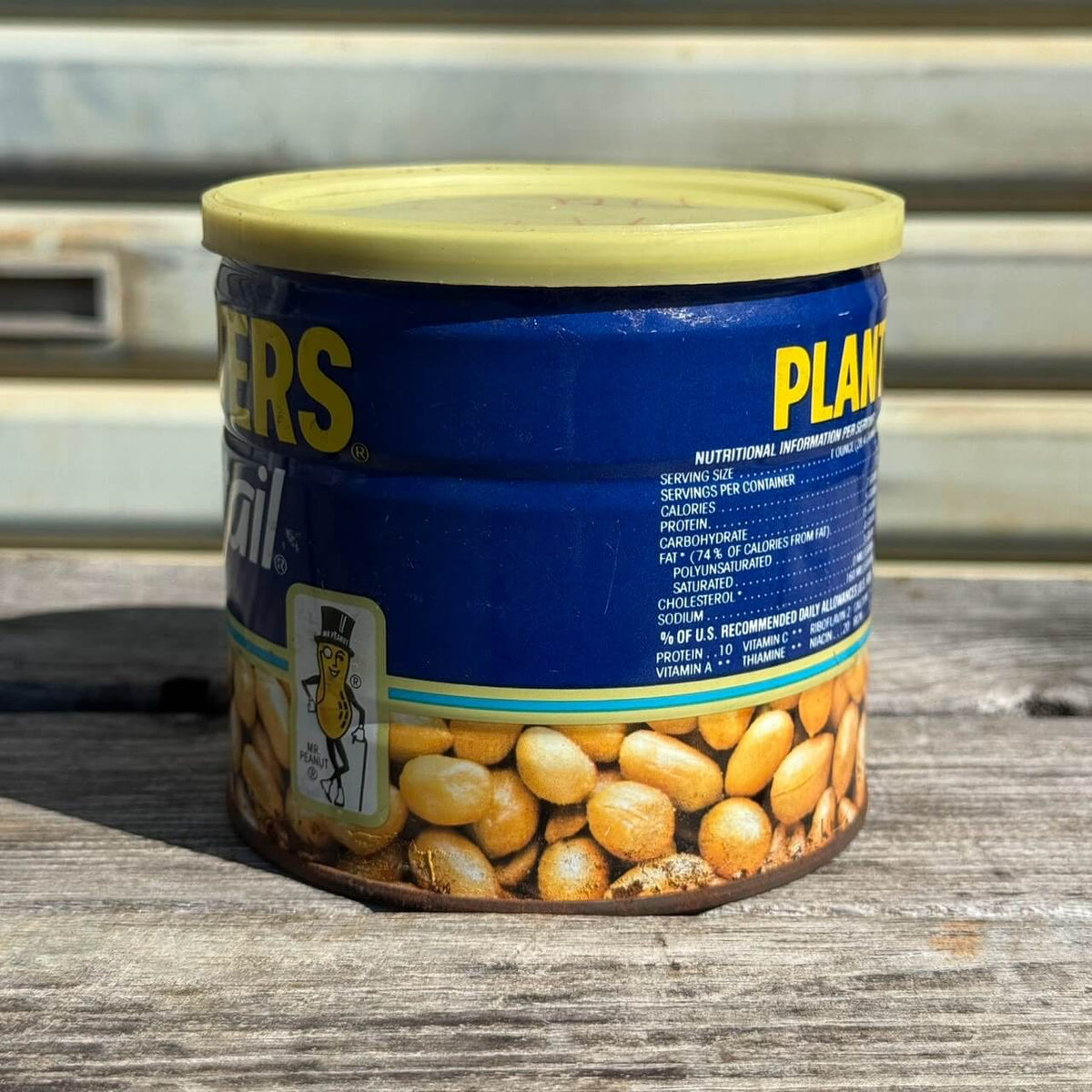【ビンテージ】缶 アメリカン雑貨 店舗什器 PLANTERS プランターズ ミスターピーナッツ #2668-2