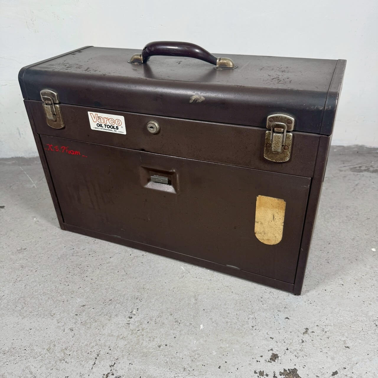 #2305【1970年代】ビンテージ ツールボックス KENNEDY 工具箱 アメリカ