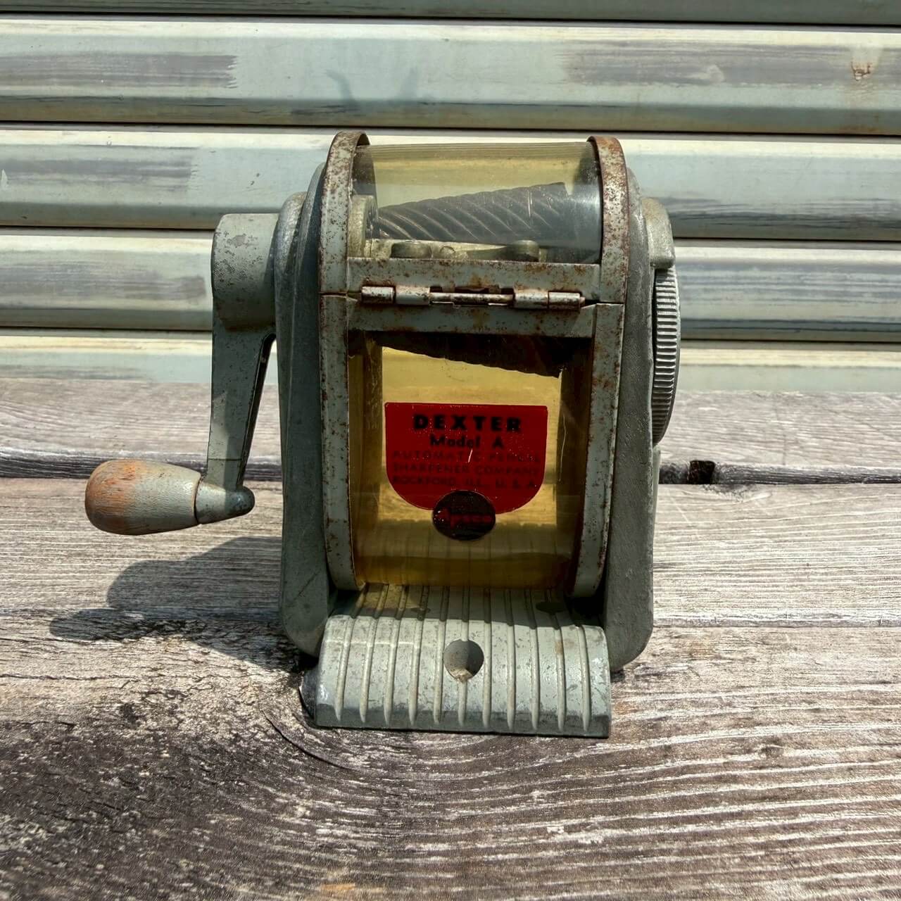 【1950-60s】ビンテージ 鉛筆削り アメリカン雑貨 店舗什器 DEXTER Apsco シャープナー #1991