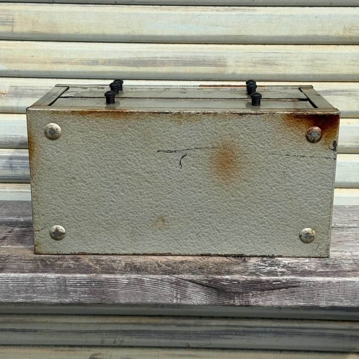 【1950-60年代】ビンテージ ガレージ アメリカン雑貨 店舗什器 HUOT ヒュウト キャビネット #2680-1