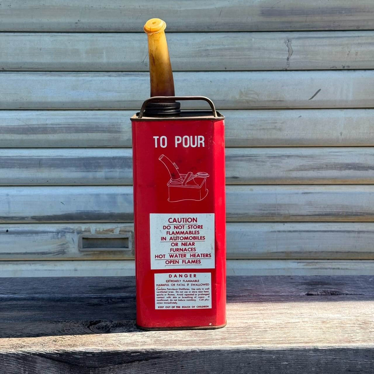【1960年代】ビンテージ ガレージ アメリカン雑貨 店舗什器 EAGLE イーグル ガソリン缶 #2736