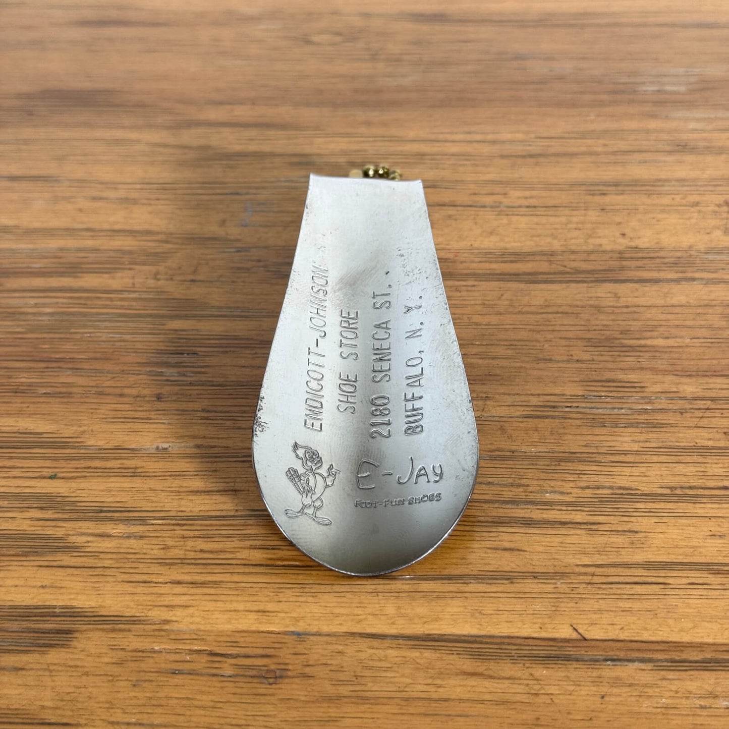 【1950-60年代】ビンテージ 靴べら シューホーン アメリカン雑貨 キーホルダー メタル製 #1246-9