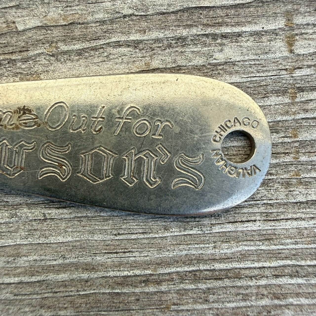 【1950-60年代】ビンテージ 栓抜き アメリカン雑貨 店舗什器 ボトルオープナー #2187