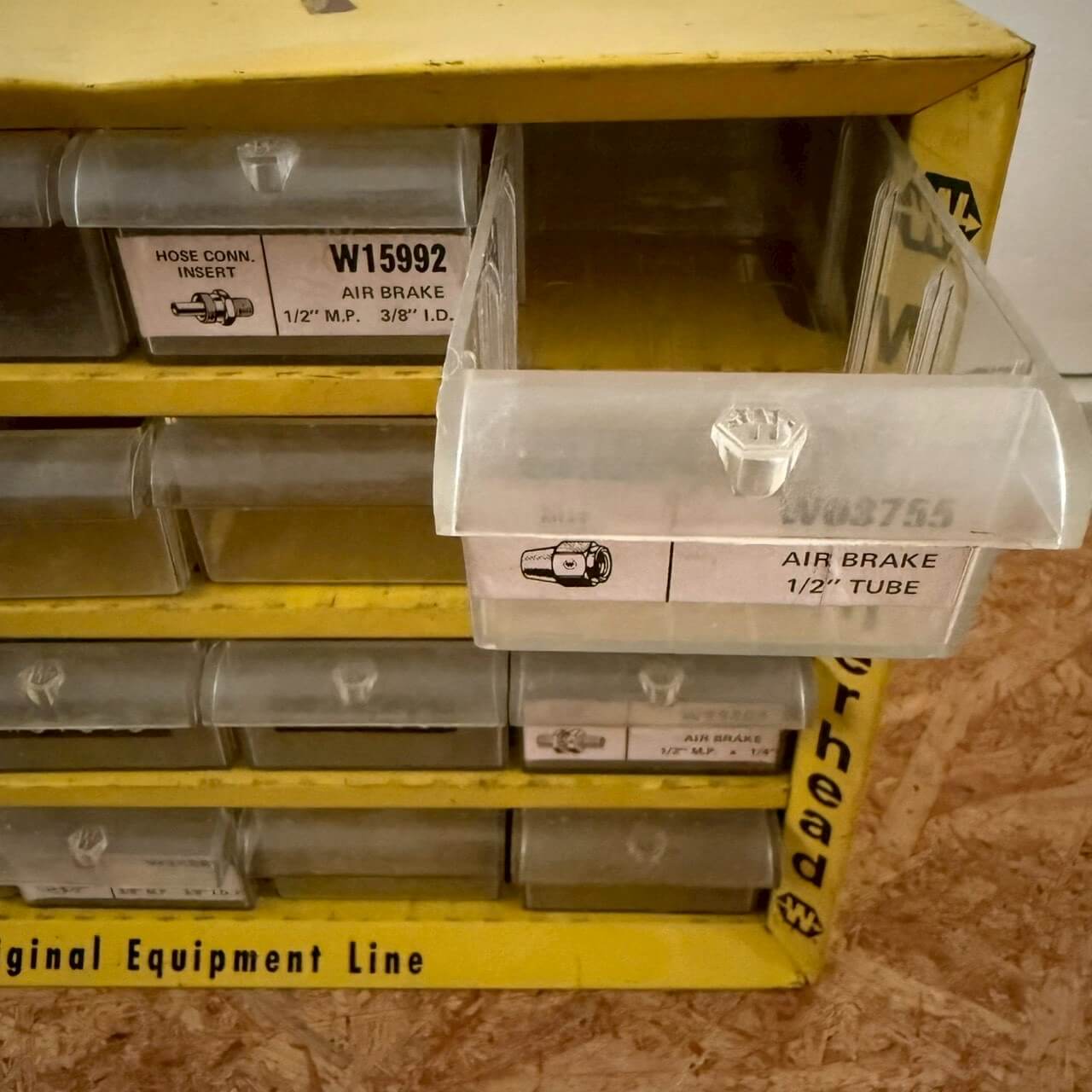 【1960-70年代】ビンテージ パーツキャビネット アメリカン雑貨 店舗什器 ガレージ 小物入れ #2166