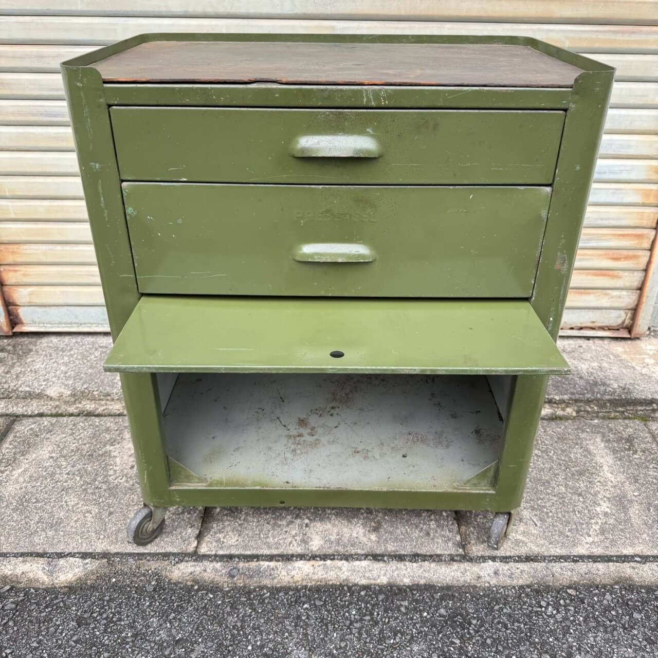 1940-50年代】ビンテージ ガレージ アメリカン雑貨 店舗什器 PRESSTEEL