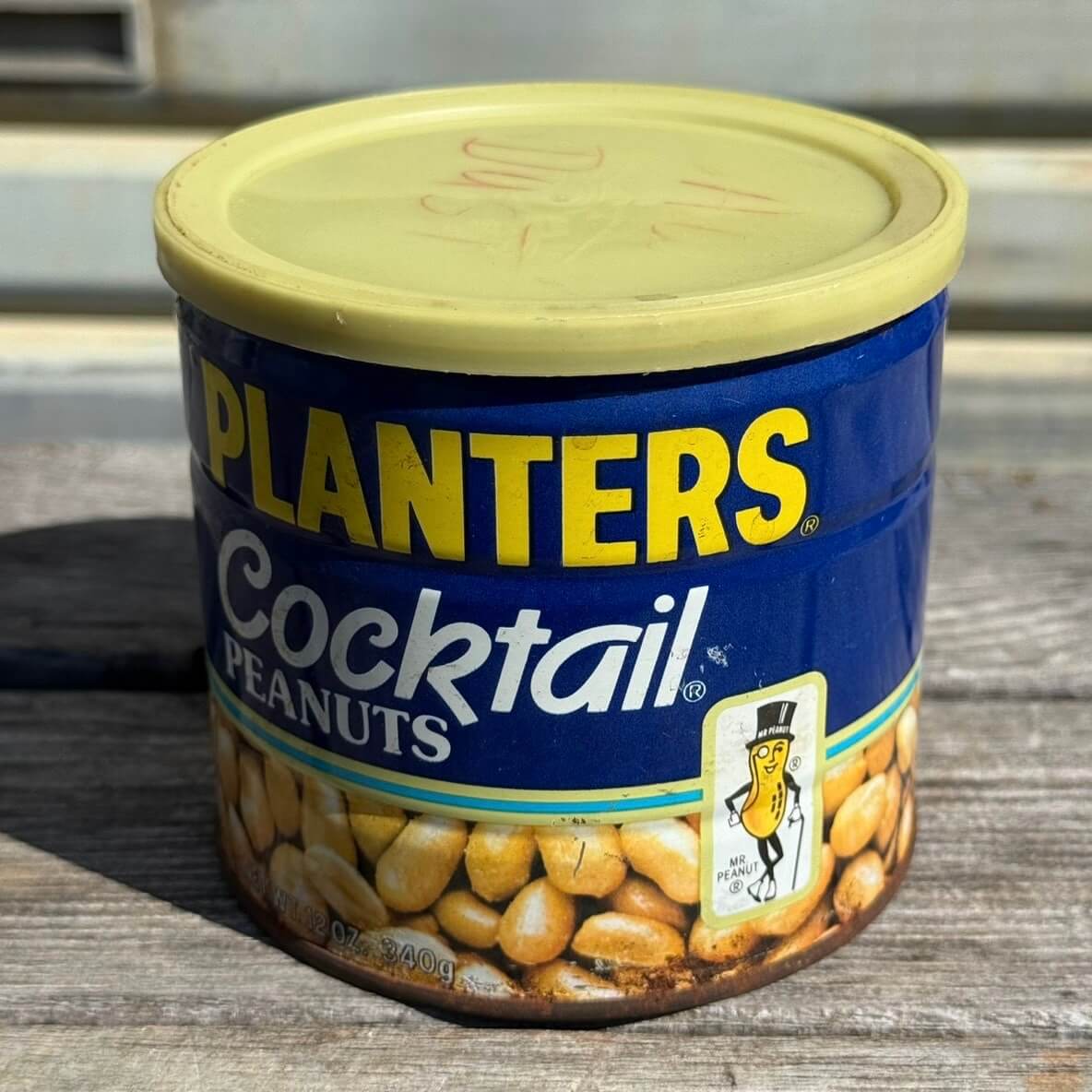 【ビンテージ】缶 アメリカン雑貨 店舗什器 PLANTERS プランターズ ミスターピーナッツ #2668-2