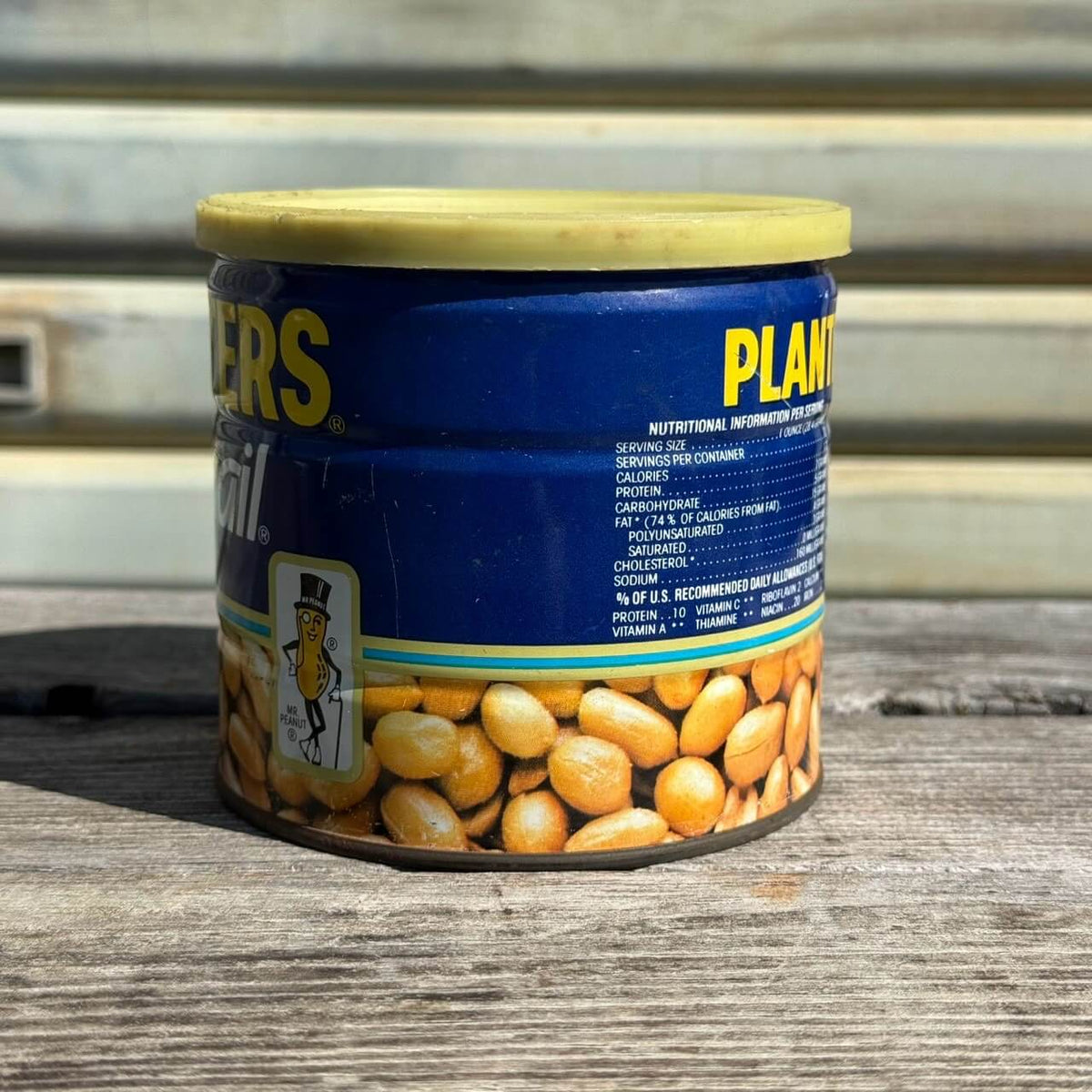 【ビンテージ】缶 アメリカン雑貨 店舗什器 PLANTERS プランターズ ミスターピーナッツ #2668-1