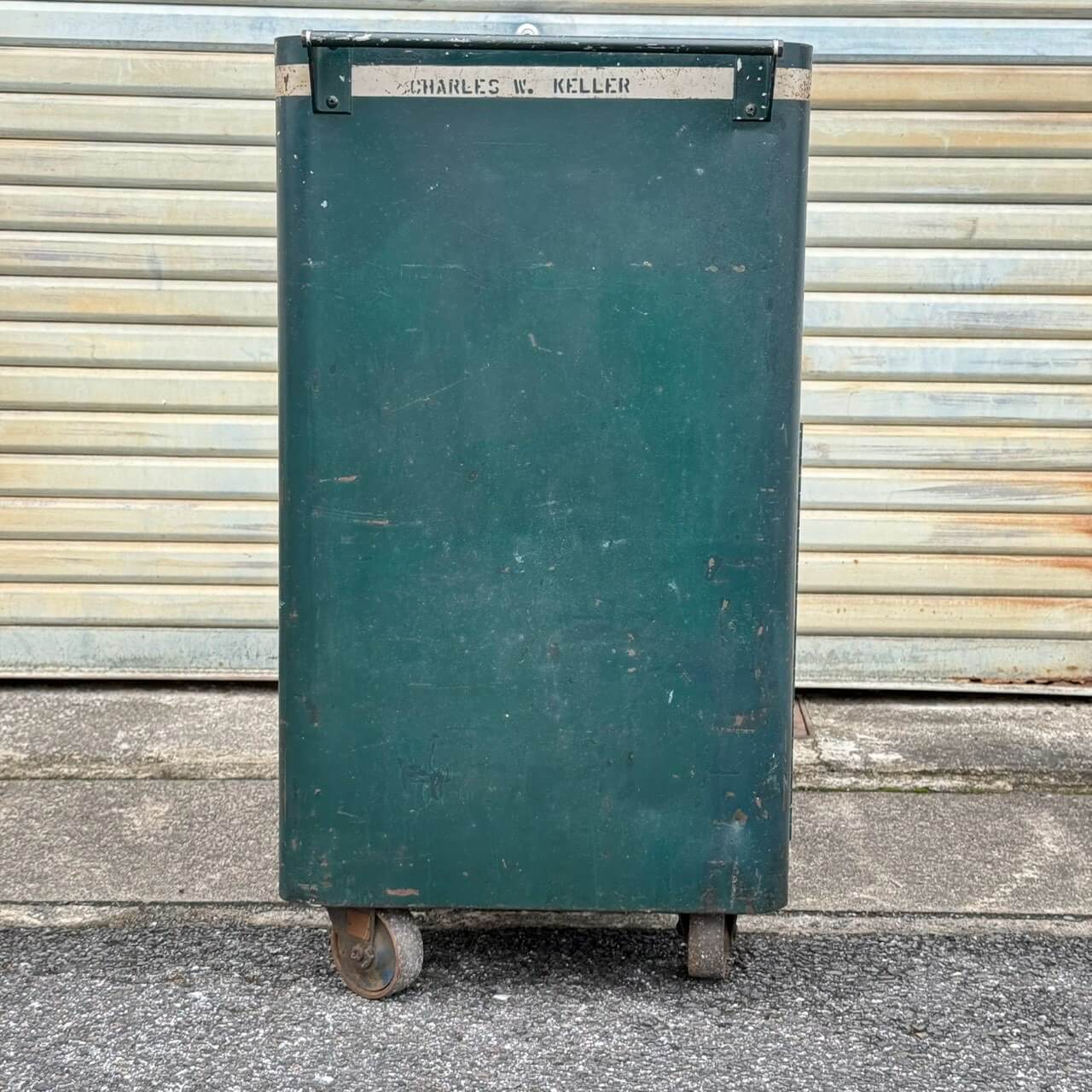 1940-50年代】ビンテージ ガレージ アメリカン雑貨 店舗什器 PRESSTEEL