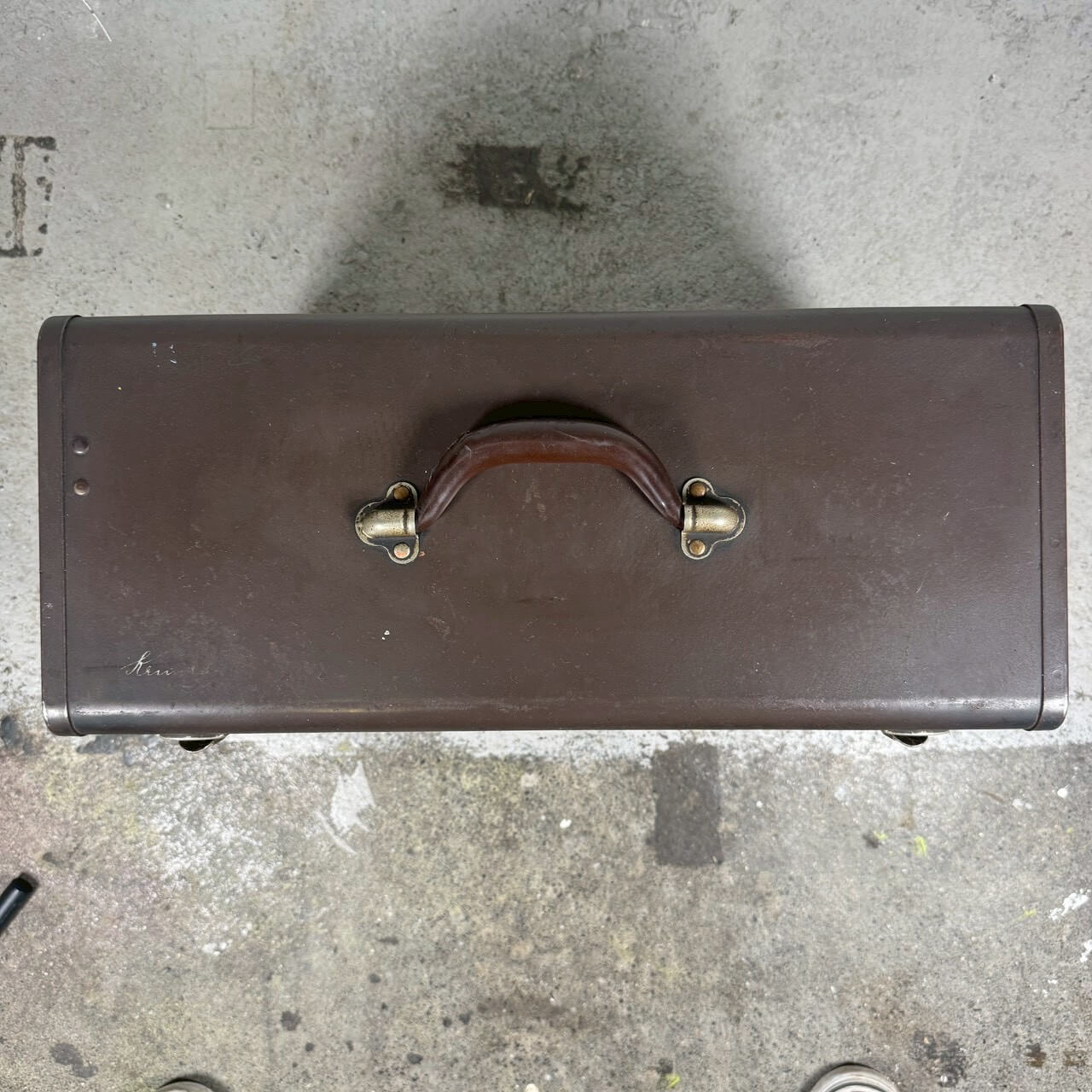 #2305【1970年代】ビンテージ ツールボックス KENNEDY 工具箱 アメリカ