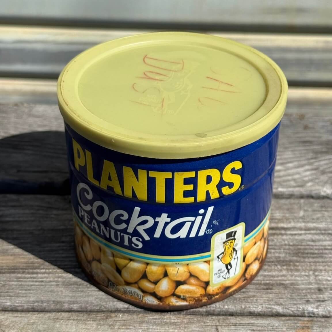 【ビンテージ】缶 アメリカン雑貨 店舗什器 PLANTERS プランターズ ミスターピーナッツ #2668-2