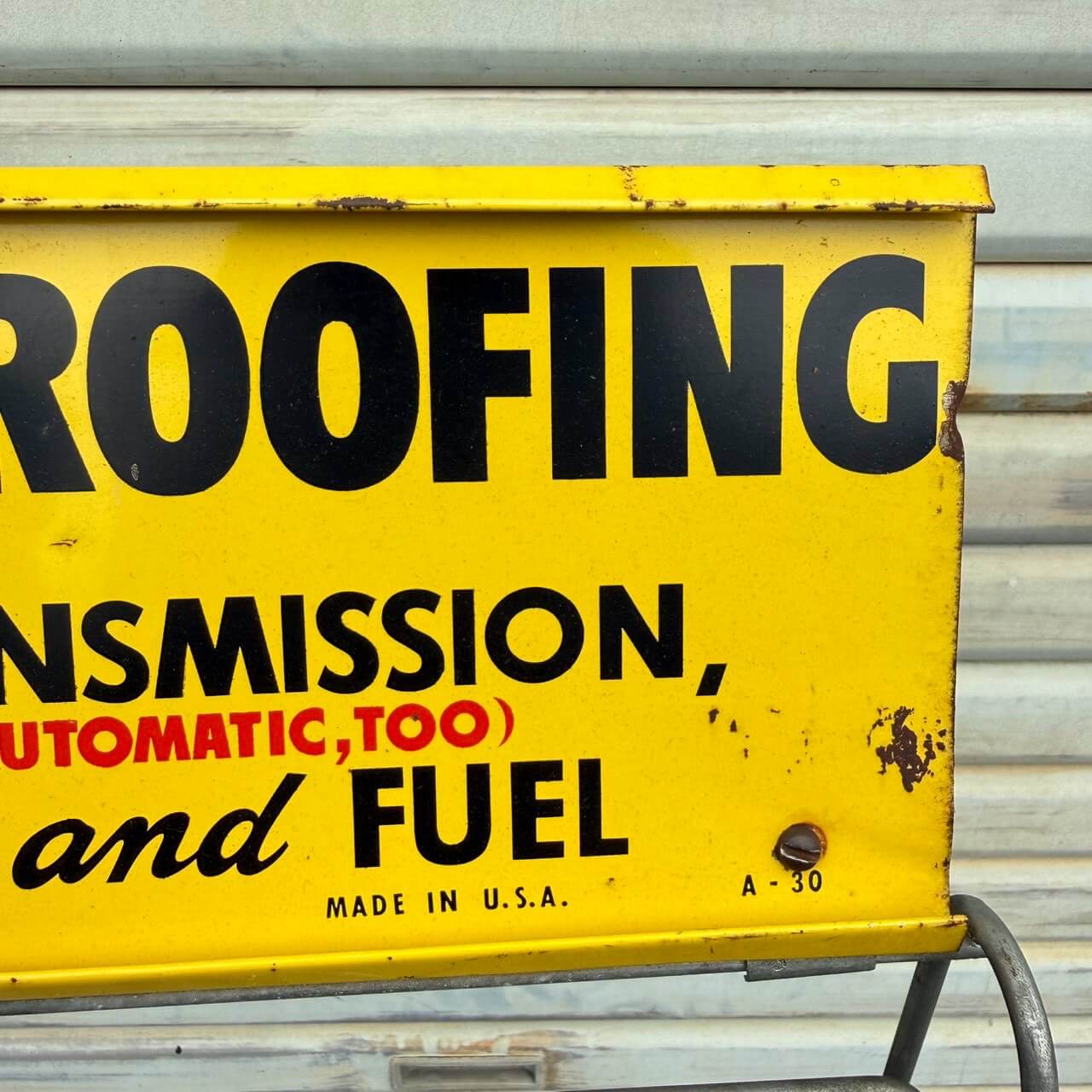 【1960年代】ビンテージ ラック アメリカン雑貨 店舗什器 ウインズ メタル ディスプレイラック ガレージ #2696
