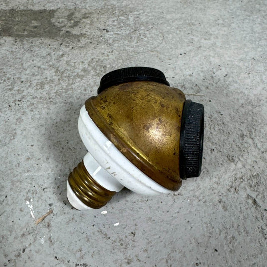 #1871-2【1930-40年代】ベンジャミン製 インダストリアルソケット / ビンテージ 照明パーツ アメリカ